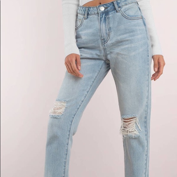 Tobi Denim - Tobi High Rise Girlfriend Jeans